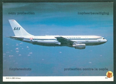 ZWEDEN SAS Scandinavian - Airbus A300 - 1