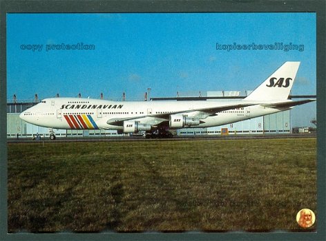 ZWEDEN SAS Scandinavian - Boeing 747-238B - 1