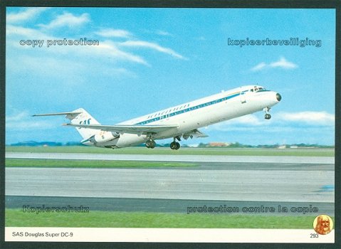 ZWEDEN SAS Scandinavian - Douglas Super DC-9 - 1