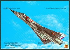 FRANKRIJK Dassault Mirage IIIE, Armée de l Air 118-AI N506 met Aerospatiale AS 30-raket;voorzijde v2