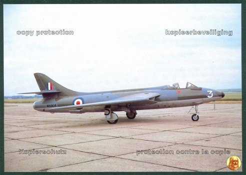 GROOT BRITTANNIE Hawker Hunter F2, RAF WN904 3 van 257 Sqn Wattisham, IWM-Duxford - 1