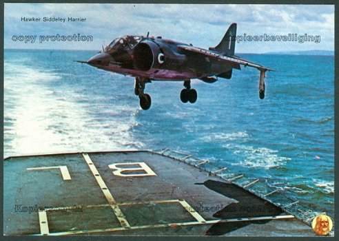 GROOT BRITTANNIE Hawker Siddeley Sea Harrier TRS1, Royal Navy - 1