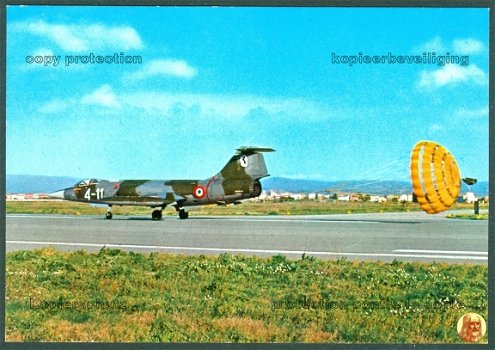 ITALIE Lockheed RF-104G Starfighter, AMI MM6511 4-11 van 4 Aerobrigata Grosseto AB - 1