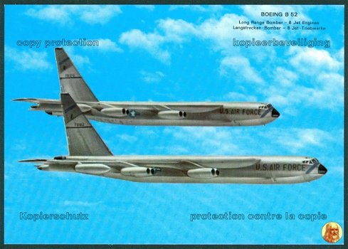 VERENIGDE STATEN Boeing B-52 Stratofortress, USAF (voorzijde v2) - 1