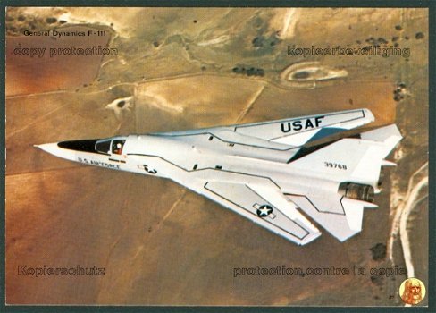 VERENIGDE STATEN General Dynamics F-111A Aardvark, USAF 39768 - 1