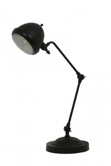 Docklands tafellamp antiek zwart