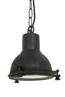 Barbados hanglamp antiek zwart