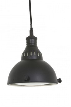 Elysee hanglamp antiek zwart