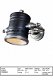 Fresno muurlamp wandlamp vintage steel antiek zwart spot plafondlamp - 1 - Thumbnail