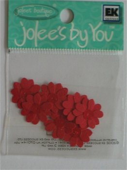 Jolee's by you small red rose - 1