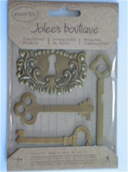 Jolee's boutique parcel antique keys - 1