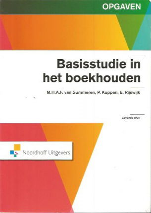 MHAF van Summeren - Basisstudie in het boekhouden - Opgaven - nr. 1