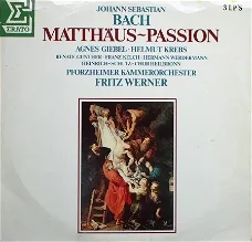 3-LP - Bach - Matthäus Passion BWV 244