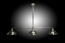 Billiards 3 hanglamp antiek donker koper