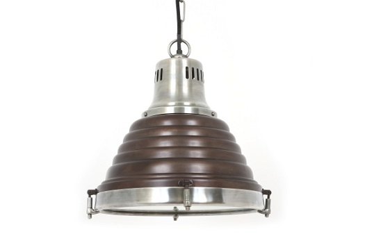 Mistral hanglamp antiek donker koper - 2