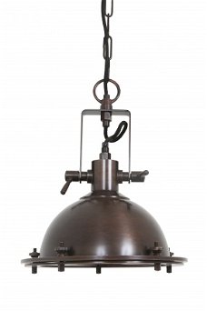 Beaufort hanglamp antiek donker koper