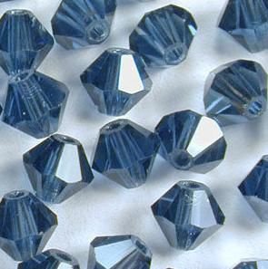 Swarovski 5301 Montana Satin 3mm 10 Stuk LIMITED - 1