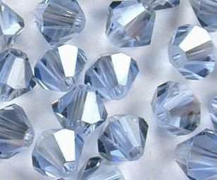 Swarovski 5301 Light Sapphire Satin 3mm 10 Stuk LIMITED - 1