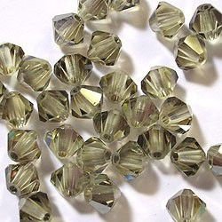 Swarovski 5301 Jonquil Satin 3mm Per 10 Stuk - 1