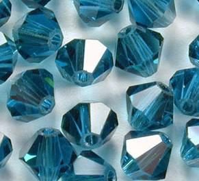 Swarovski 5301 Indicolite Satin 3mm 10 Stuk LIMITED - 1