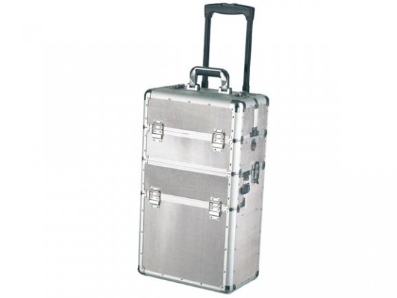 Beautycase, visagie locatie koffer, aluminium