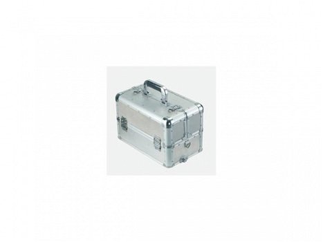 Beautycase, visagie locatie koffer, aluminium trolley - 4