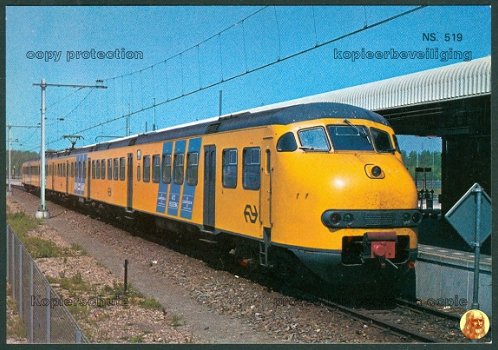 NEDERLAND NS, Materieel 64 Elektrisch treinstel van Werkspoor-Talbot-Düwag Plan T 519 - 1