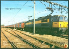 NEDERLAND NS, Serie 1500 Elektrische locomotief van Metropolitan-Vickers 1501 Diana + 31 postwagons