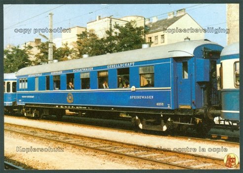 FRANKRIJK Compagnie Internationale des Wagons-Lits (CIWL), restauratierijtuig WR 4250 in 1983 - 1