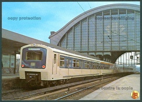 DUITSLAND Light rail van de DB voor het Hamburgse stadsvervoer, electrische motorwagen ET 472 - 1