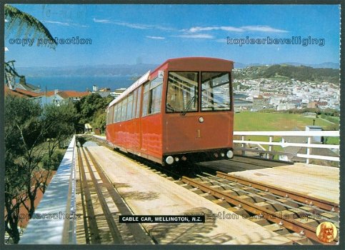 NIEUW ZEELAND Kabelspoorweg te Kelburn (Wellington) (1985) - 1