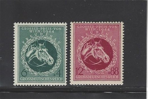 Duitsland, Duitse Rijk Michelnummers 900 en 901 postfris - 1