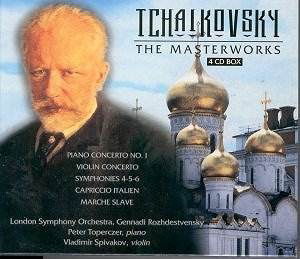 Tchaikovsky - The Masterworks 4 CD - nr. 1