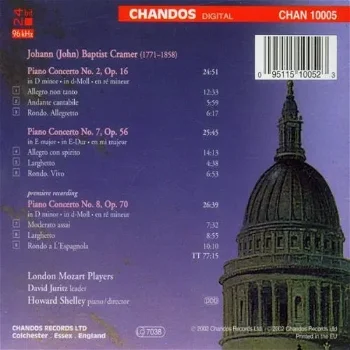 CD - CRAMER - MOZART - Concertos for piano - 1