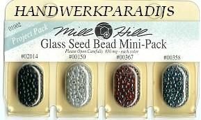 Glass Seed Bead Mini Pack projéct 01002 - 1