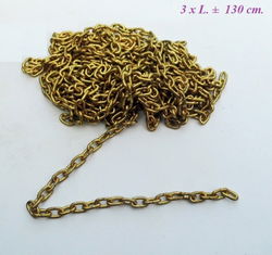 === 3 Klok kettingen = gebruikt === 29604