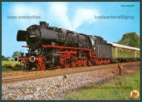 DUITSLAND Deutsche Reichsbahn, stoomloc BR 44-serie van Henschel & Sohn (Kassel) Nr 044 404-2 (v1) - 1