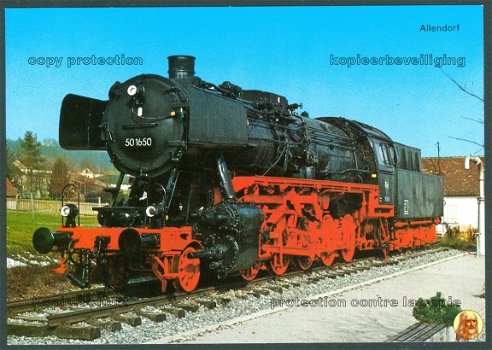 DUITSLAND Deutsche Reichsbahn, stoomloc BR 50-serie van Krauss-Maffei AG (München-Allach) (v2) - 1