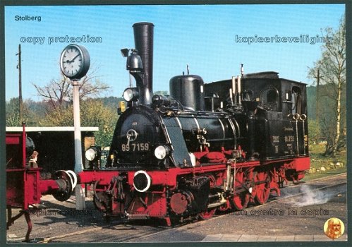 DUITSLAND Deutsche Reichsbahn, stoomloc BR 89-serie van Henschel & Sohn (Kassel) Nr 89 7159 (v1) - 1