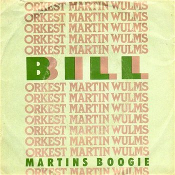 Orkest Martin Wulms : Bill (1977) - 1