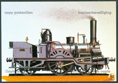FRANKRIJK Compagnie des Chemins de fer de l Ouest, Le Buddicom-stoomloc van Crewe Works (Cheshire) - 1