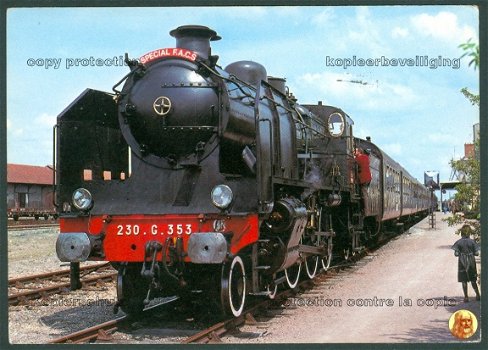 FRANKRIJK Société Nationale des Chemins de Fer (SNCF), stoomloc 230 G-serie uit 1922 (1981) - 1