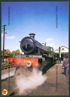 GROOT BRITTANNIE Great Western Railway (GWR), stoomloc 7800-serie van Swindon Works (Wiltshire)