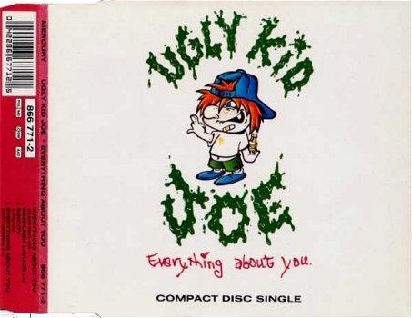 Ugly Kid Joe ‎– Everything About You 4 Track CDSingle - 1