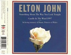 Elton John - Something About The Way You Look Tonight / Candle In The Wind 1997 3 Track CDSingle