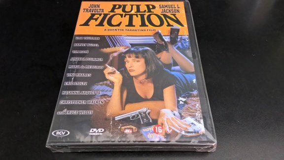 Pulp fiction met John Travolta nieuw en geseald - nr. 1