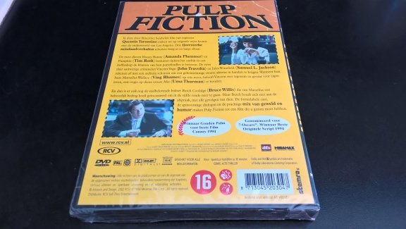 Pulp fiction met John Travolta nieuw en geseald - Afbeelding 2