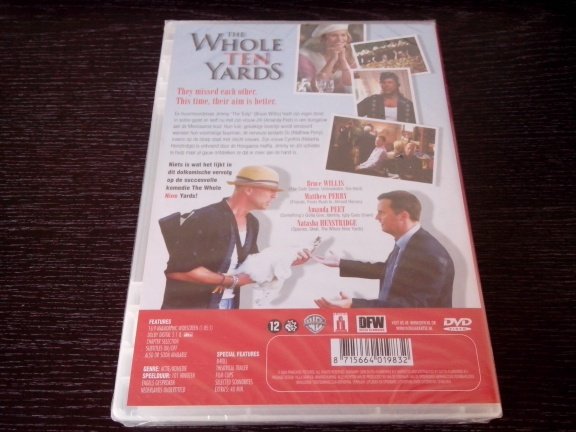 The whole ten yards dvd met bruce willis nieuw en geseald - Afbeelding 2