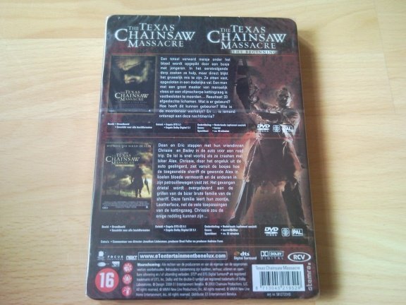 Texas chainsaw massacre steelcase nieuw en geseald - nr. 1