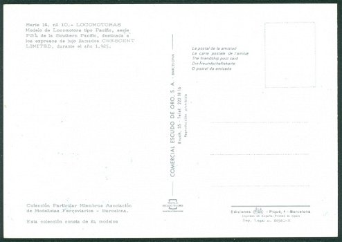 VERENIGDE STATEN SOU, Pacific-stoomloc PS4-serie van ALCO-Richmond Works (Virginia) Nr 1403 - 2